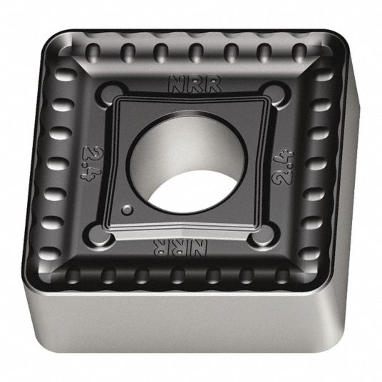 WALTER VALENITE Square Turning Insert 5/8 in Inscribed Circle, Neutral