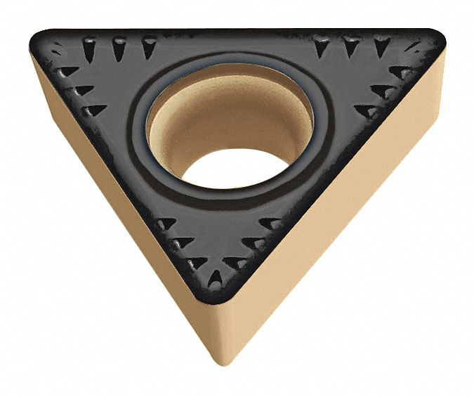 Triangle Turning Insert: 3/8 in Inscribed Circle, Neutral, PM5 Chip-Breaker, WAK20