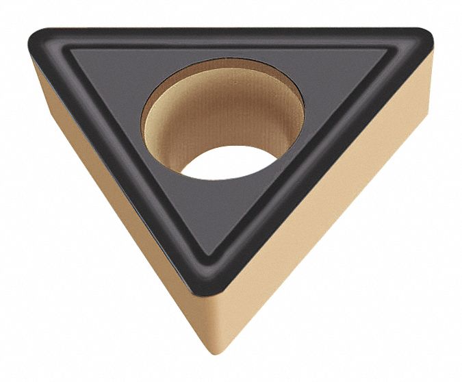 Triangle Turning Insert: 1/4 in Inscribed Circle, Neutral, PS5 Chip-Breaker, WAM30