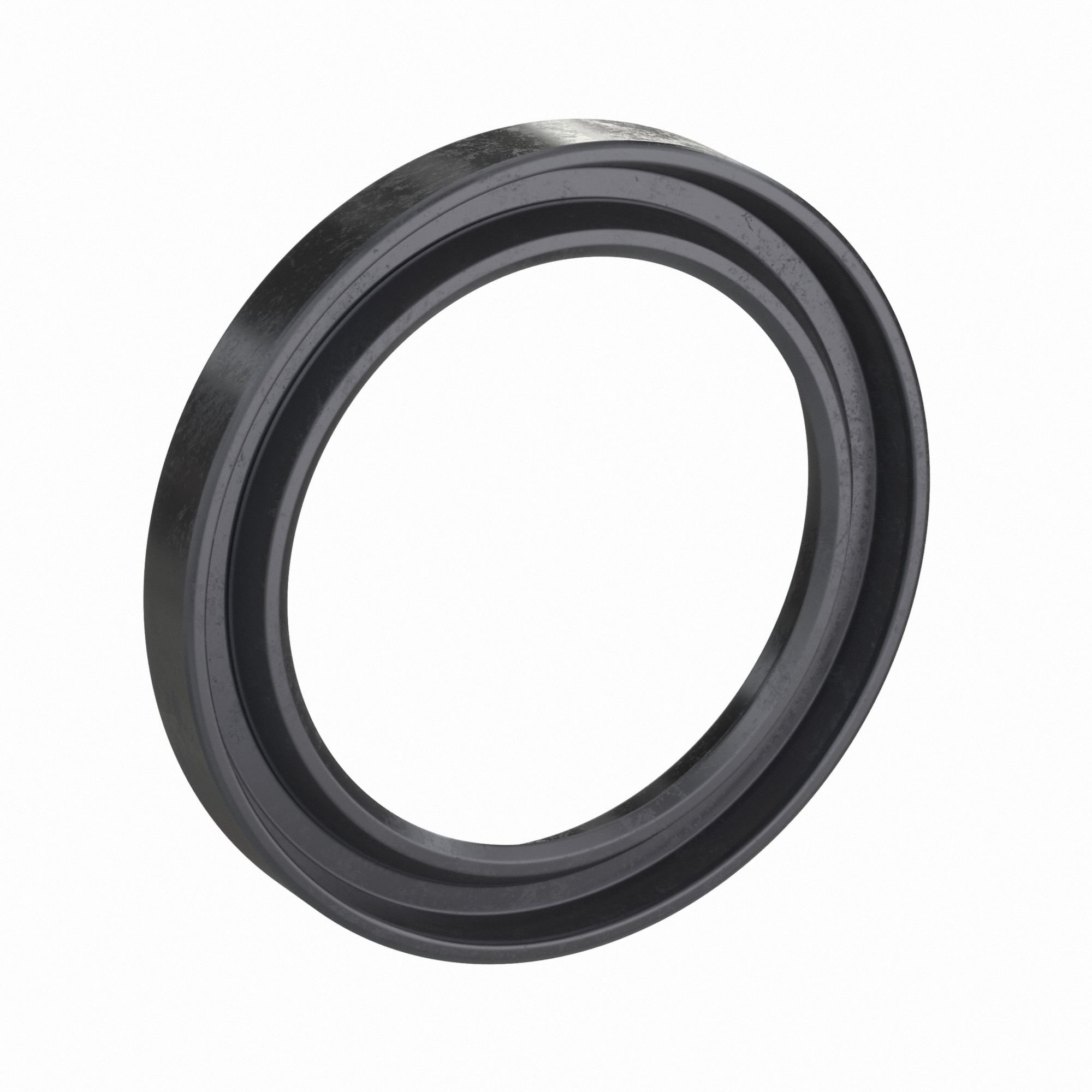 Rotary Shaft Seal: 1 Lip, VC, Nitrile, 25 mm ID, 35 mm OD, 4 mm Wd, 7 psi Max Pressure