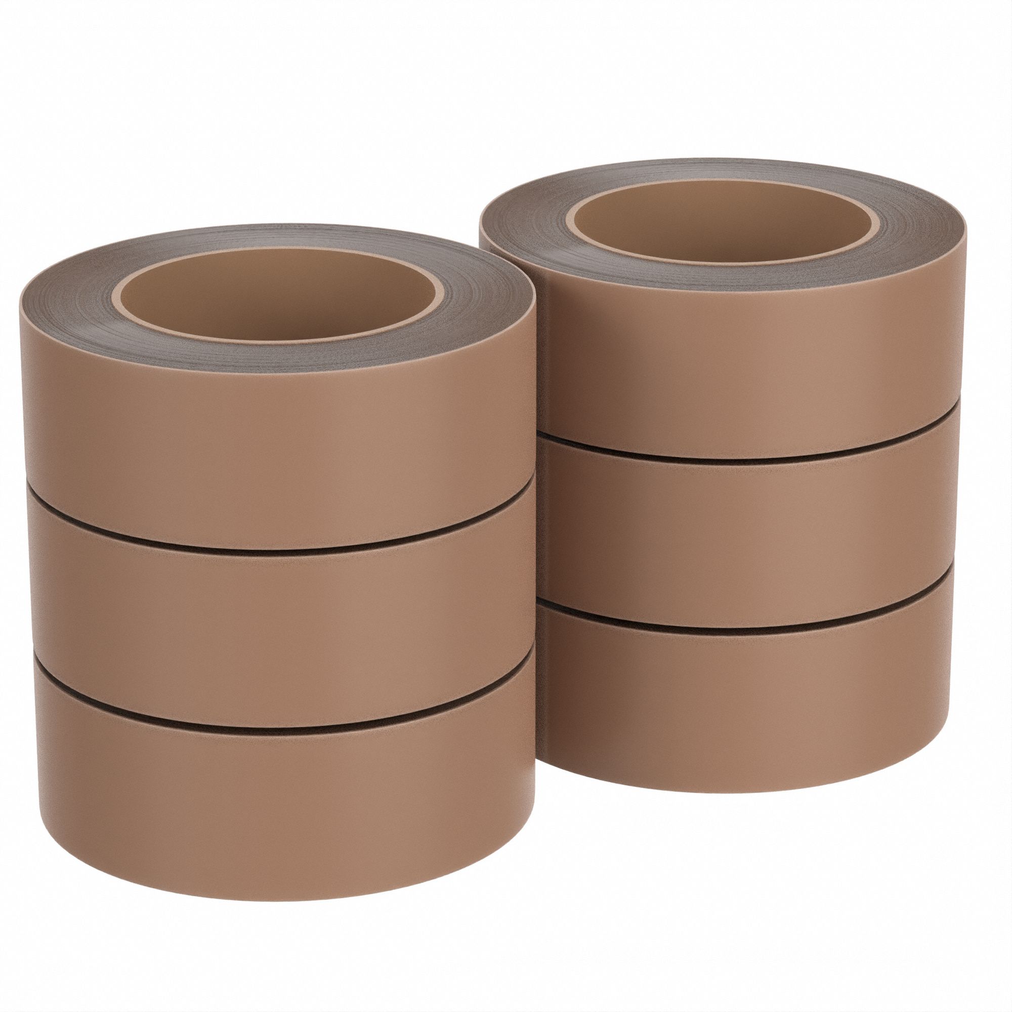 Carton Sealing Tape,  1.8 mil,  Tan,  PK6