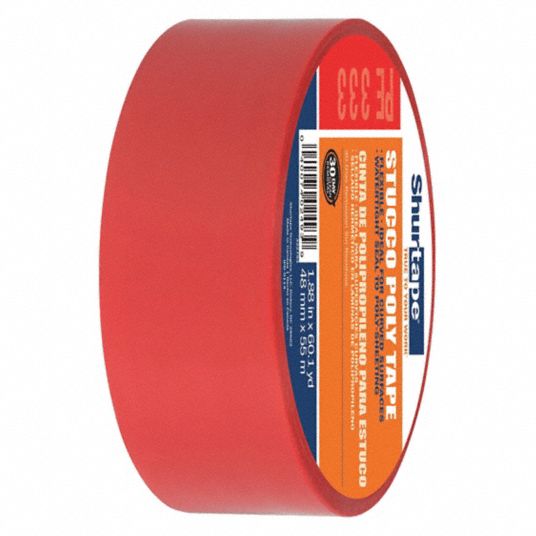 Shurtape Painter's Tape,1 7/8inx60 yd,Red,7 Mil PE 333