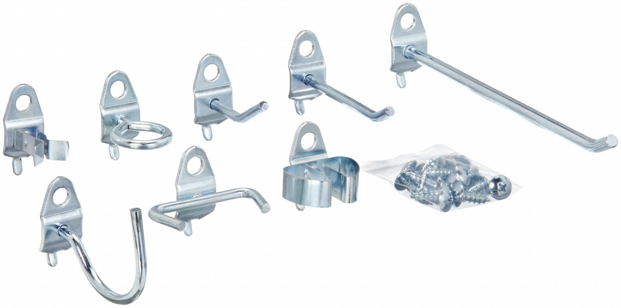 TRITON PRODUCTS, 1/8 in_1/4 in Peg Hole, 5 in x 5 in x 5 in, Pegboard