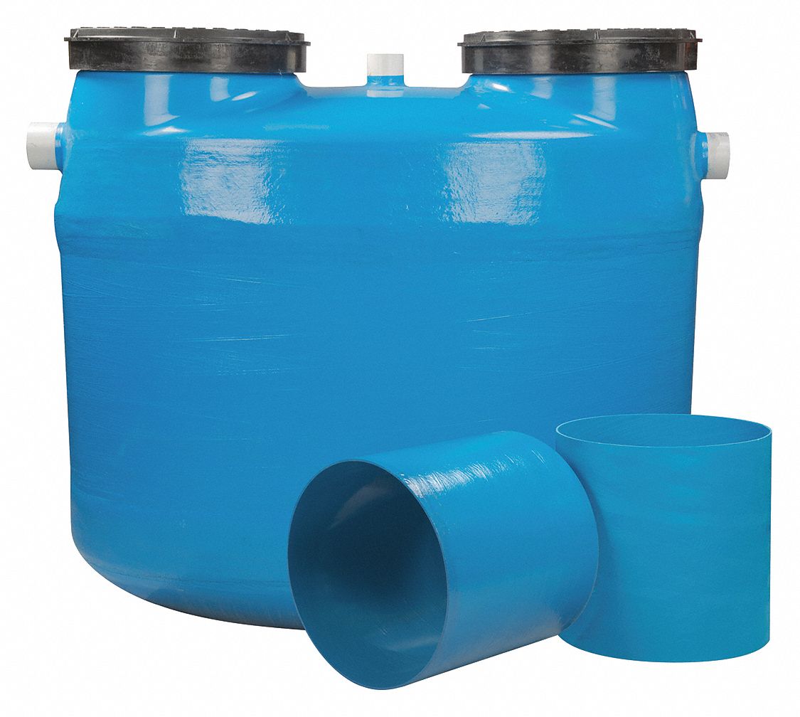 ZURN, 180 lb Capacity, 50 gpm Flow Rate, Grease Interceptor 53XU56