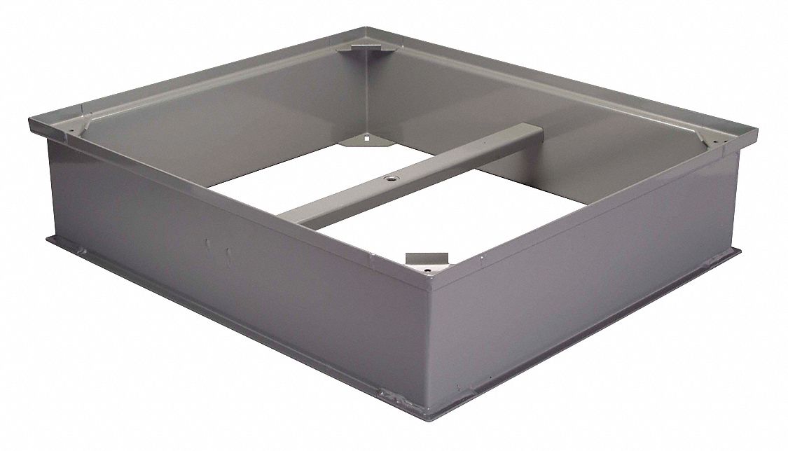 Grease Interceptor: 100 lb Capacity, 50 gpm Flow Rate, 25 in Overall Wd, 37 in Overall Lg