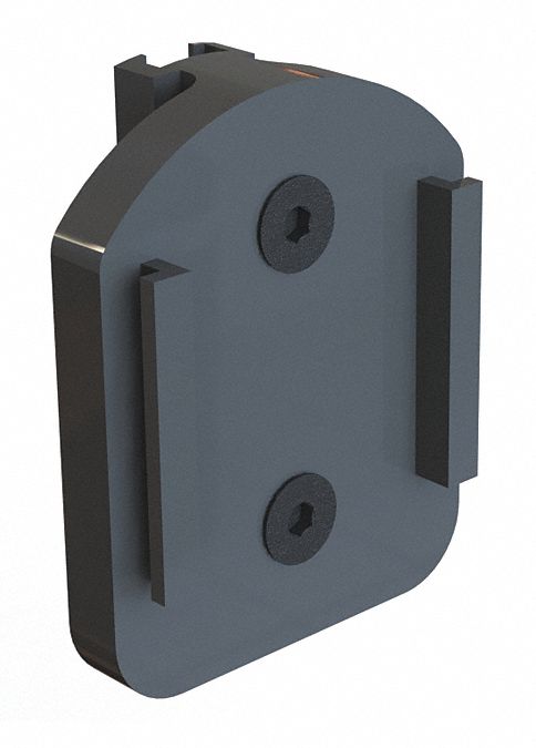 Retractable Belt Barrier, 3"H, Black