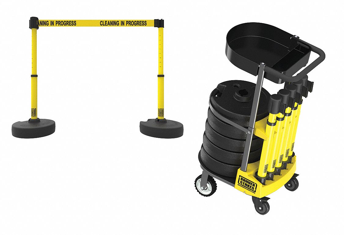 PLUS Cart Pkg w/Tray,  Clean in Progress