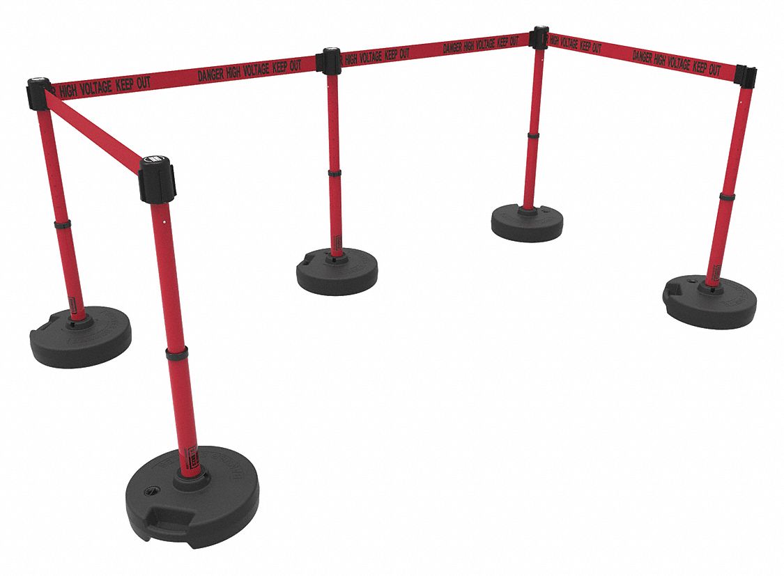 PLUS Barrier Set X5, High Vltge Keep Out