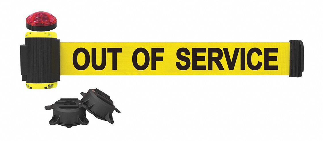 Belt Barrier, Matte, Yellow Belt