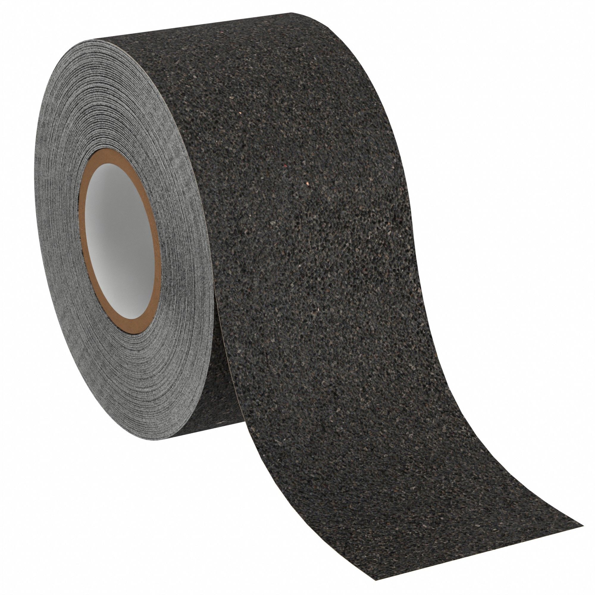 Anti-Slip Tape: Very Coarse, 20 Grit Size, Solid, Black, 4 in x 60 ft, 54 mil Tape Thick, Acrylic