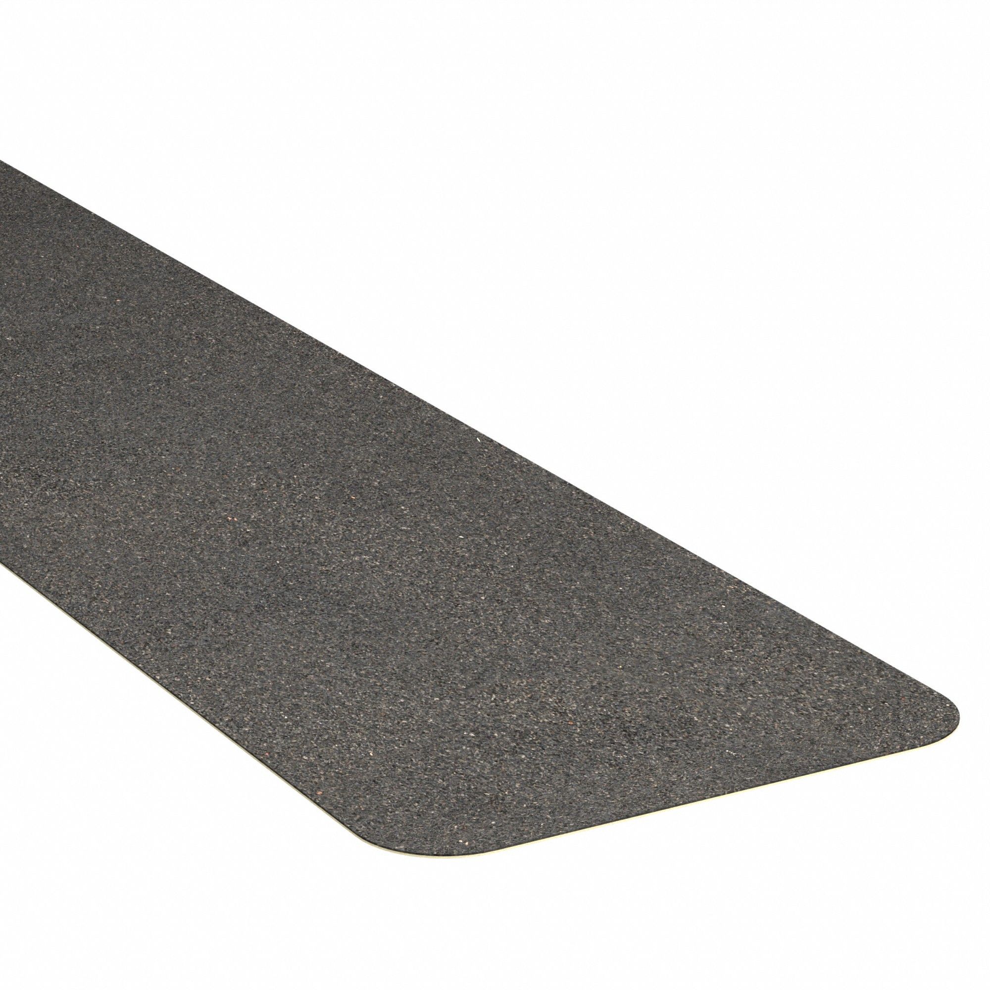 Anti-Slip Tread: Coarse, 60 Grit Size, Black, Solid, 6 in x 24 in, 31 mil Tape Thick, Acrylic, 50 PK