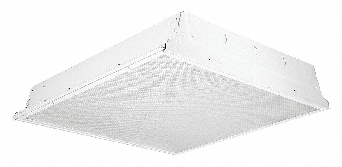 COLUMBIA LIGHTING, 31 W Max. Fixture Watt, 4000K, Recessed Troffer ...