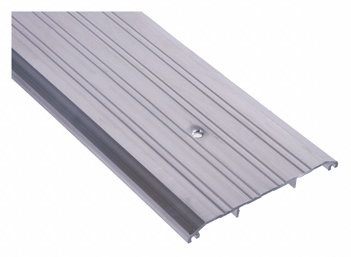 Door Threshold: Saddle, Aluminum, 3 ft Lg