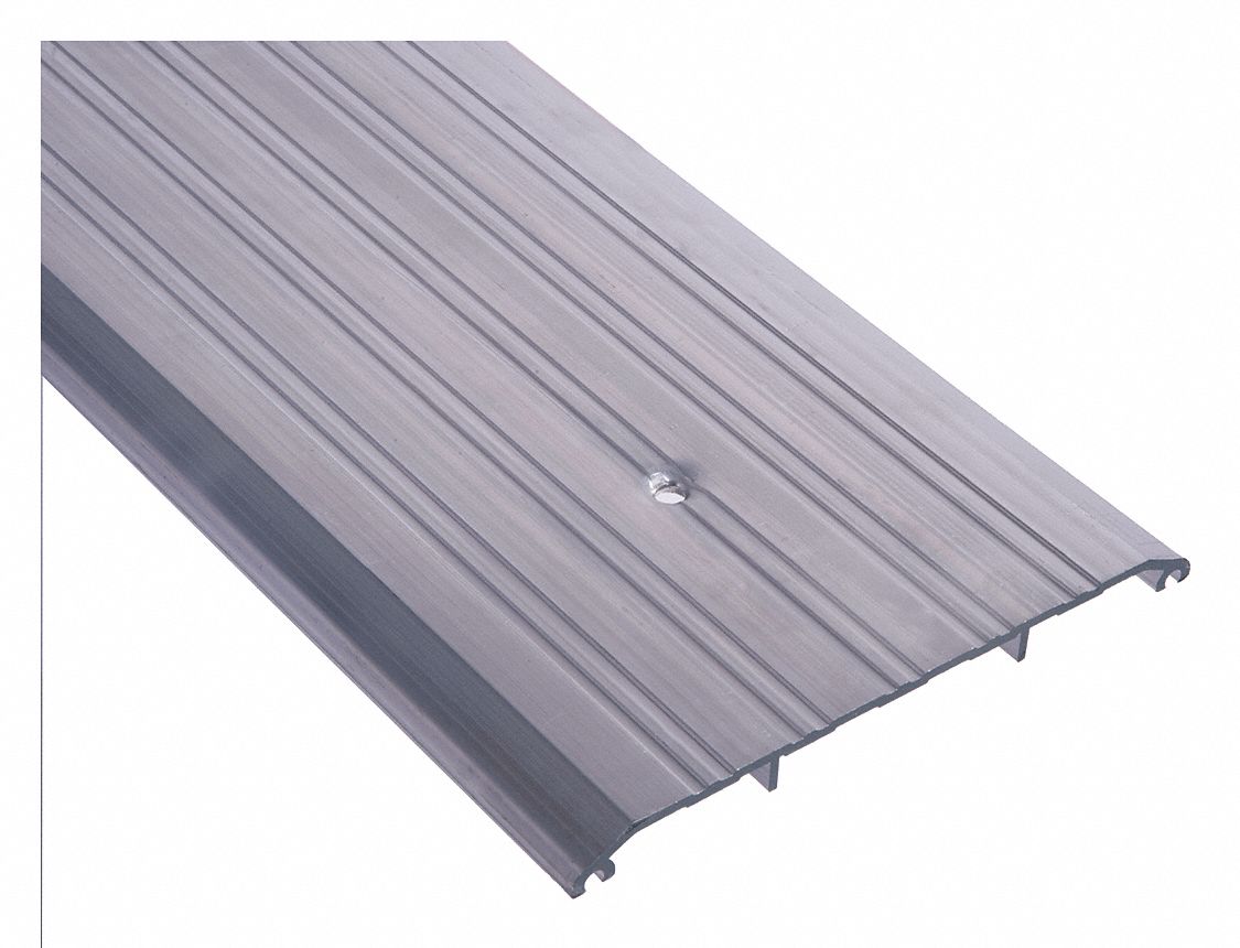 Door Threshold: Saddle, Aluminum, 3 ft Lg