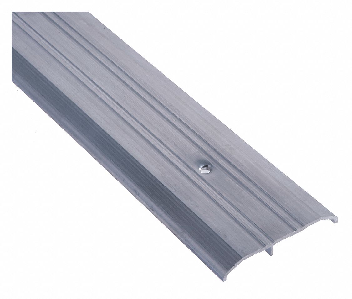 Door Threshold: Saddle, Aluminum, 3 ft Lg