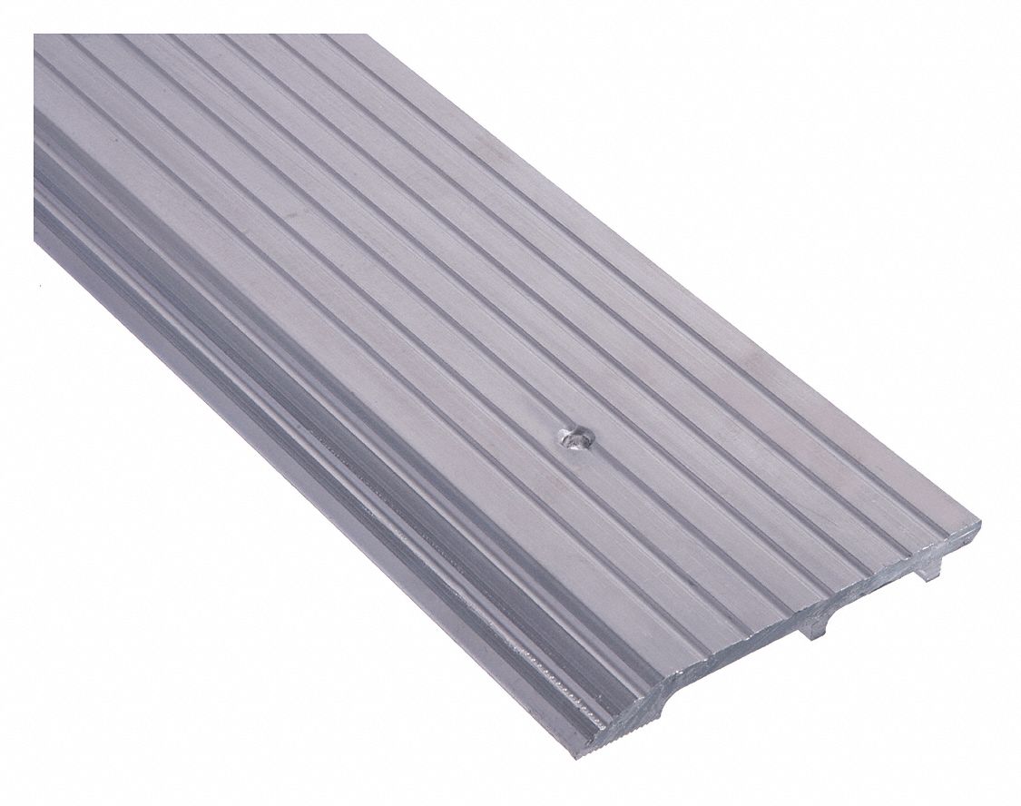Door Threshold: Saddle, Aluminum, 3 ft Lg