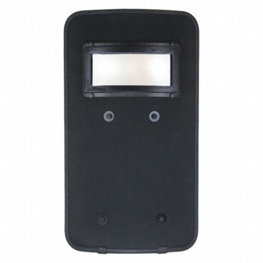 GH ARMOR SYSTEMS, NIJ IIIA, 24 in Ht, Full Cut Ballistic Shield ...