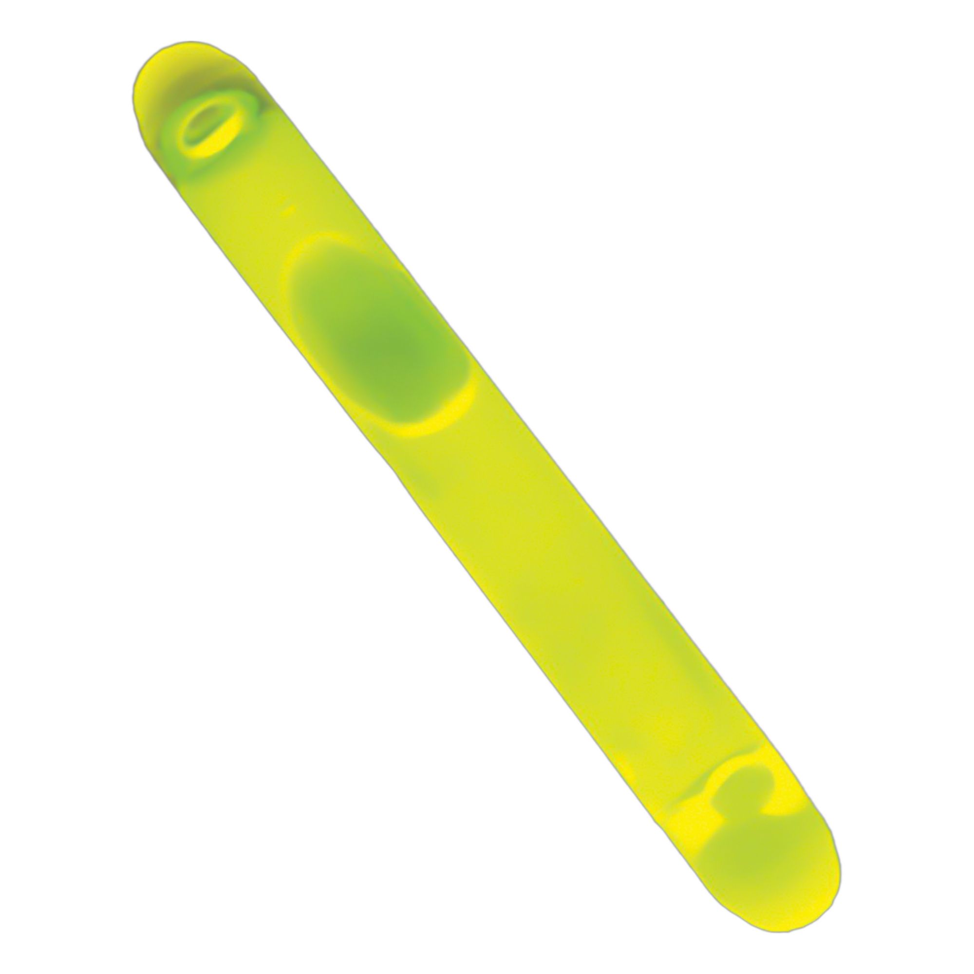 Lightstick: Yellow, 6 hr Light Duration, 2 in Overall Lg, Stick, Single-Use, 50 PK