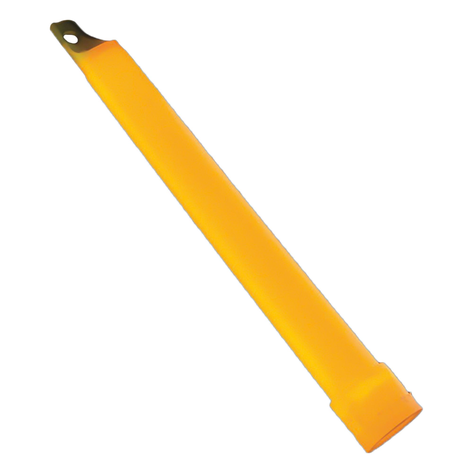 Lightstick: Orange, 5 min Light Duration, 6 in Overall Lg, Stick, Single-Use, 10 PK
