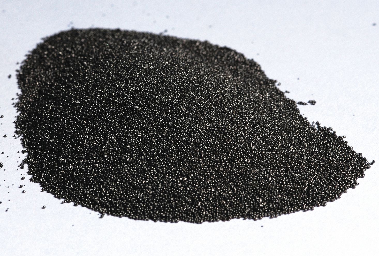 GRAINGER APPROVED Stainless Steel Shot Blast Media, 212 to 425 Nominal