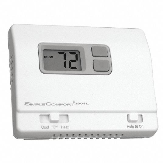 ICM Low Voltage Thermostat, Stages Cool 1 53YK33SC2000L Grainger