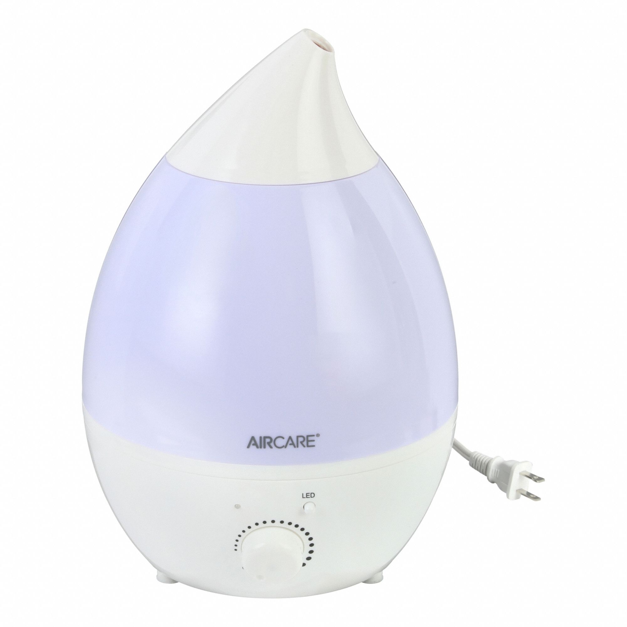 Portable Humidifier: Ultrasonic, 2 gal Daily Humidification Output, Cool, Tabletop Housing, Pour-In