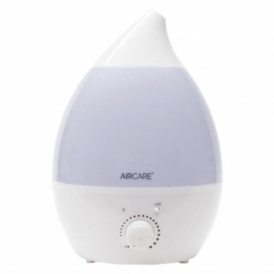 AIRCARE Ultrasonic Humidifier, Portable, 120 Voltage, 750 Max. Square