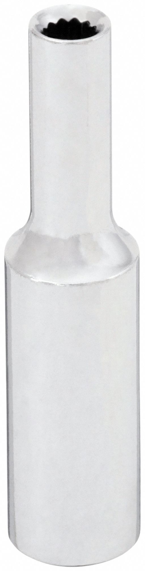 DOUILLE,5/32PO,12 PNS,DEEP,1/4PO