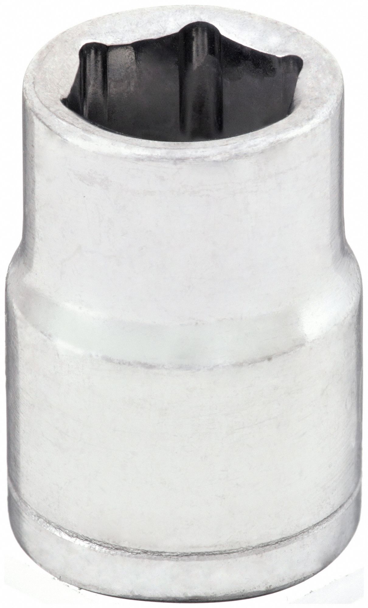 SOCKET,1/2",6 PT,STANDARD,3/8" DRIVE