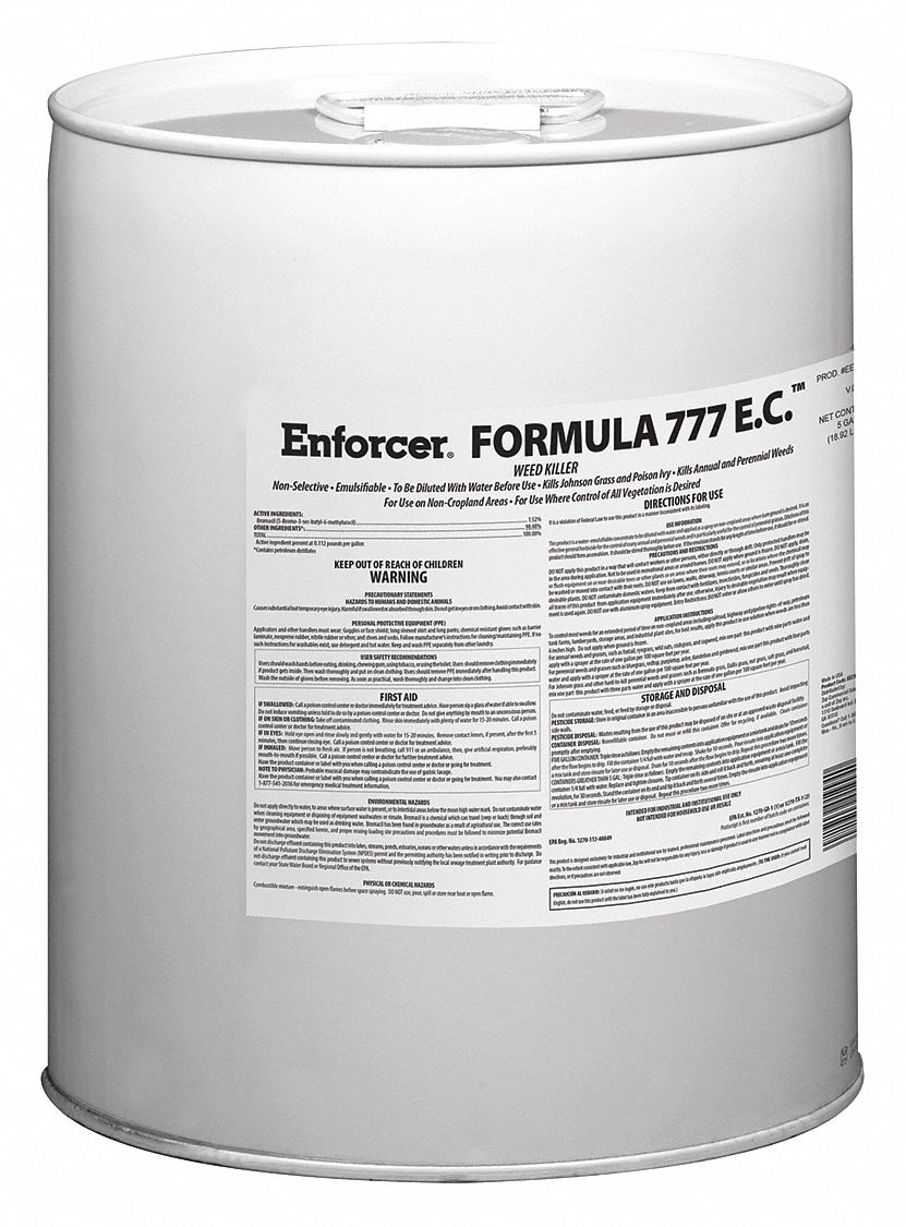 Herbicide Non Selective: 5 gal Size