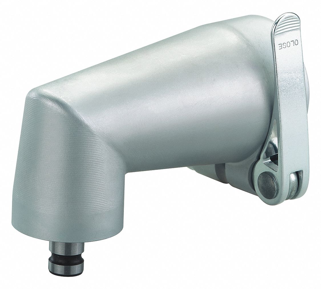 Quick Change Right Angle Attachment: 4 1/4 in Overall Lg, 627242000
