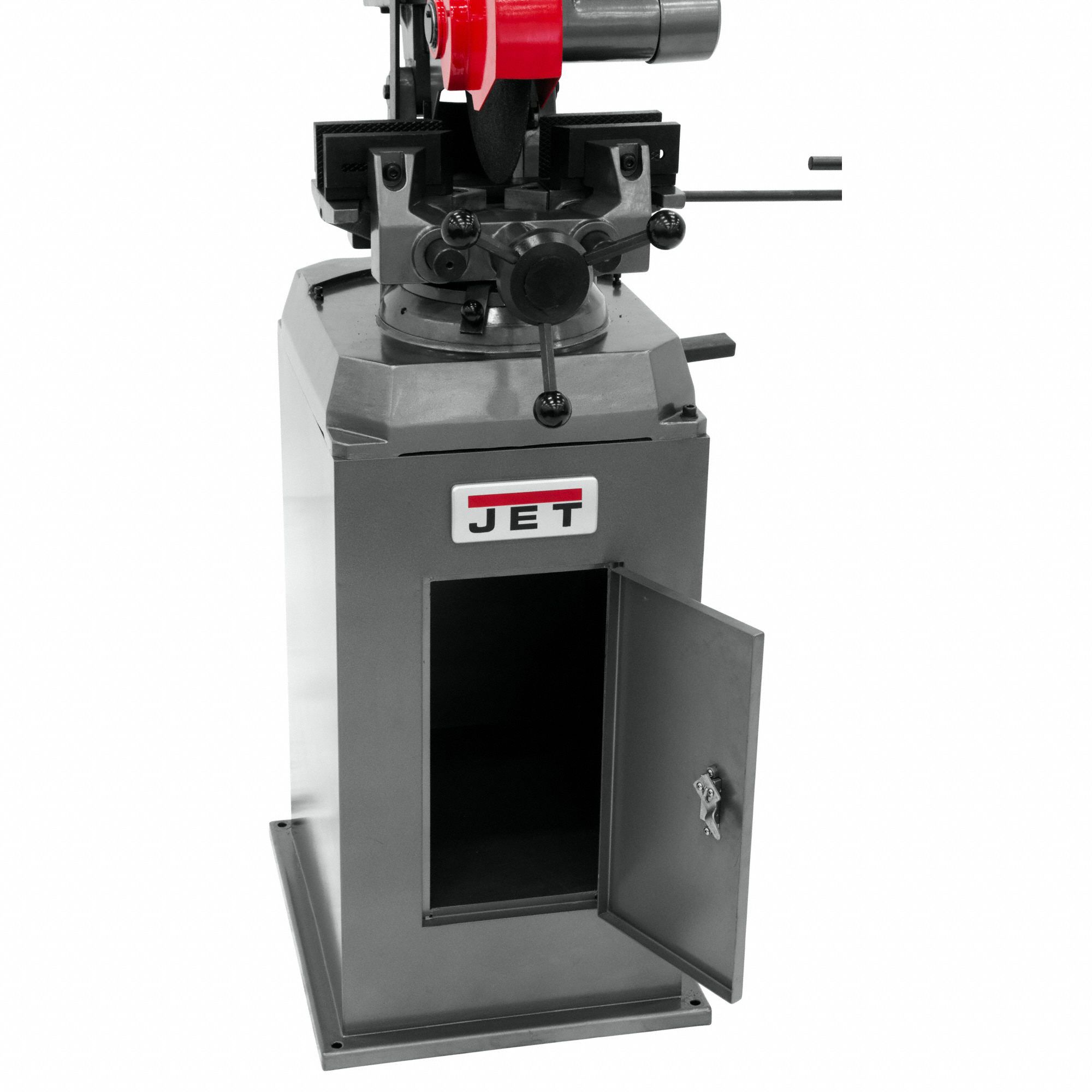 JET Cut-Off Machine: 12 in Blade Dia., 4,200 RPM Max. Blade Speed, 240V ...