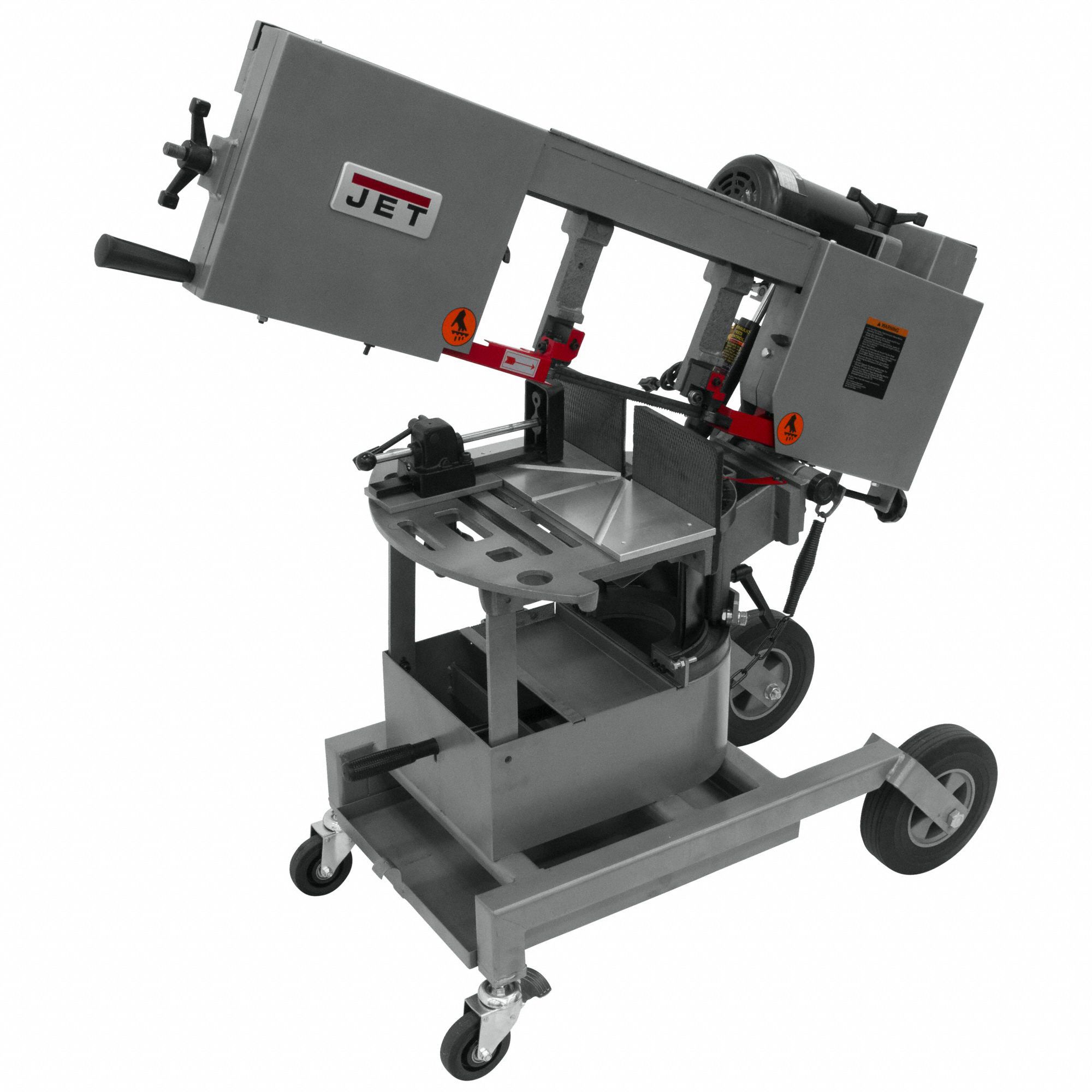 JET Band Saw Combo Horizontal/Vertical, 115V AC, 7 in x 8 in, 64 to
