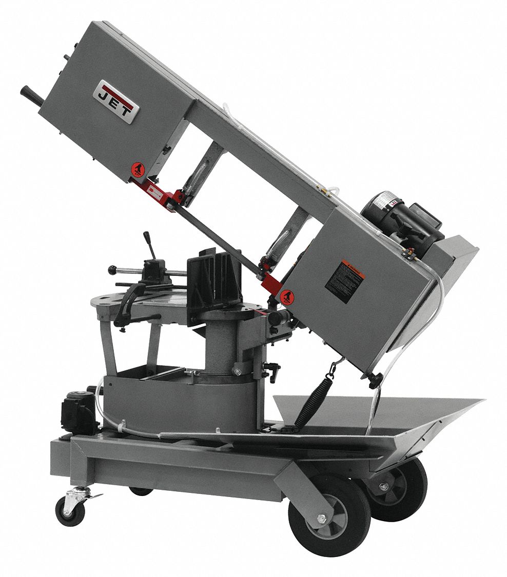 JET Corded, Band Saw, Combination Horizontal/Vertical, SemiAutomatic