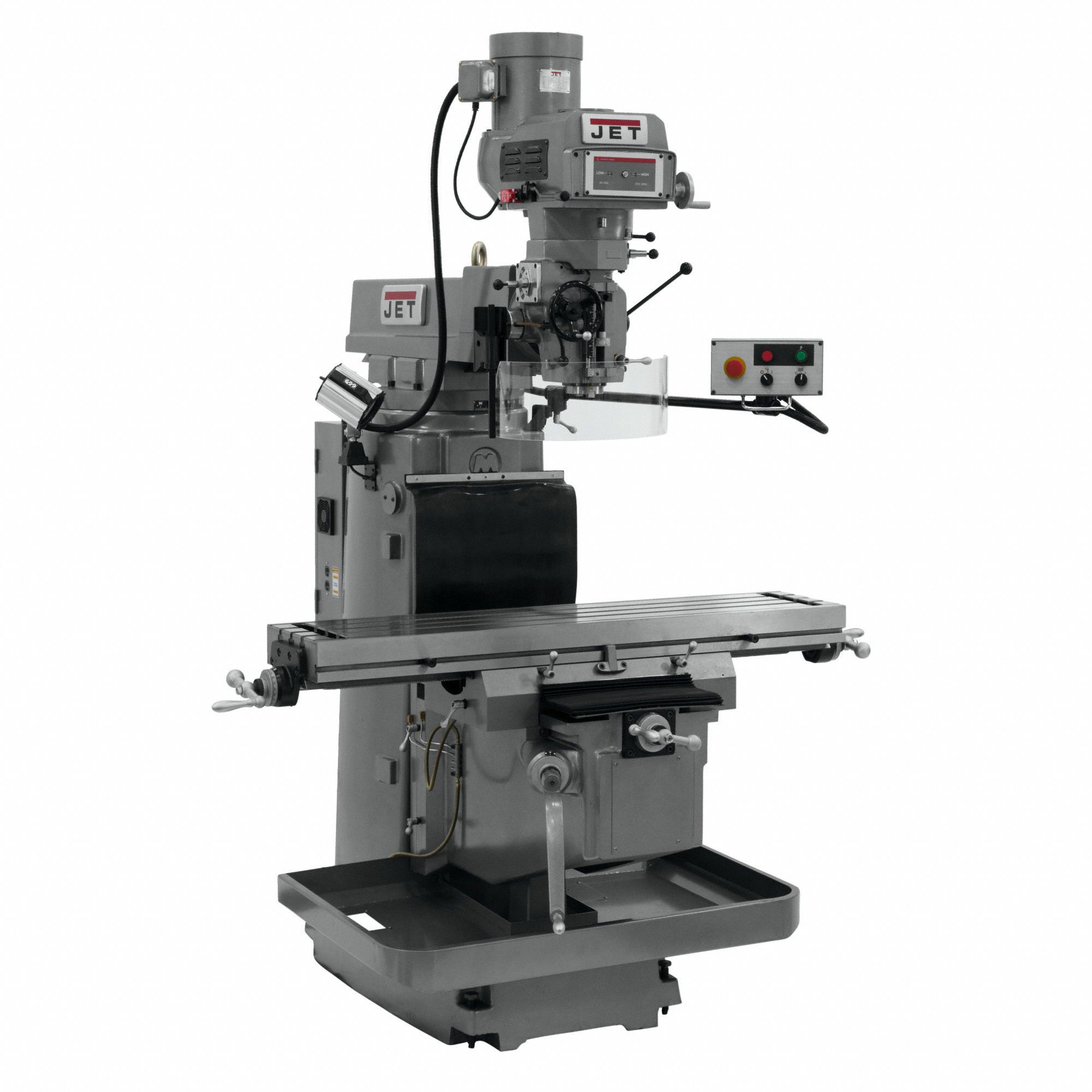 Vertical Milling Machine: JTM-1254VS, Belt Drive, 5 hp, 230/460V