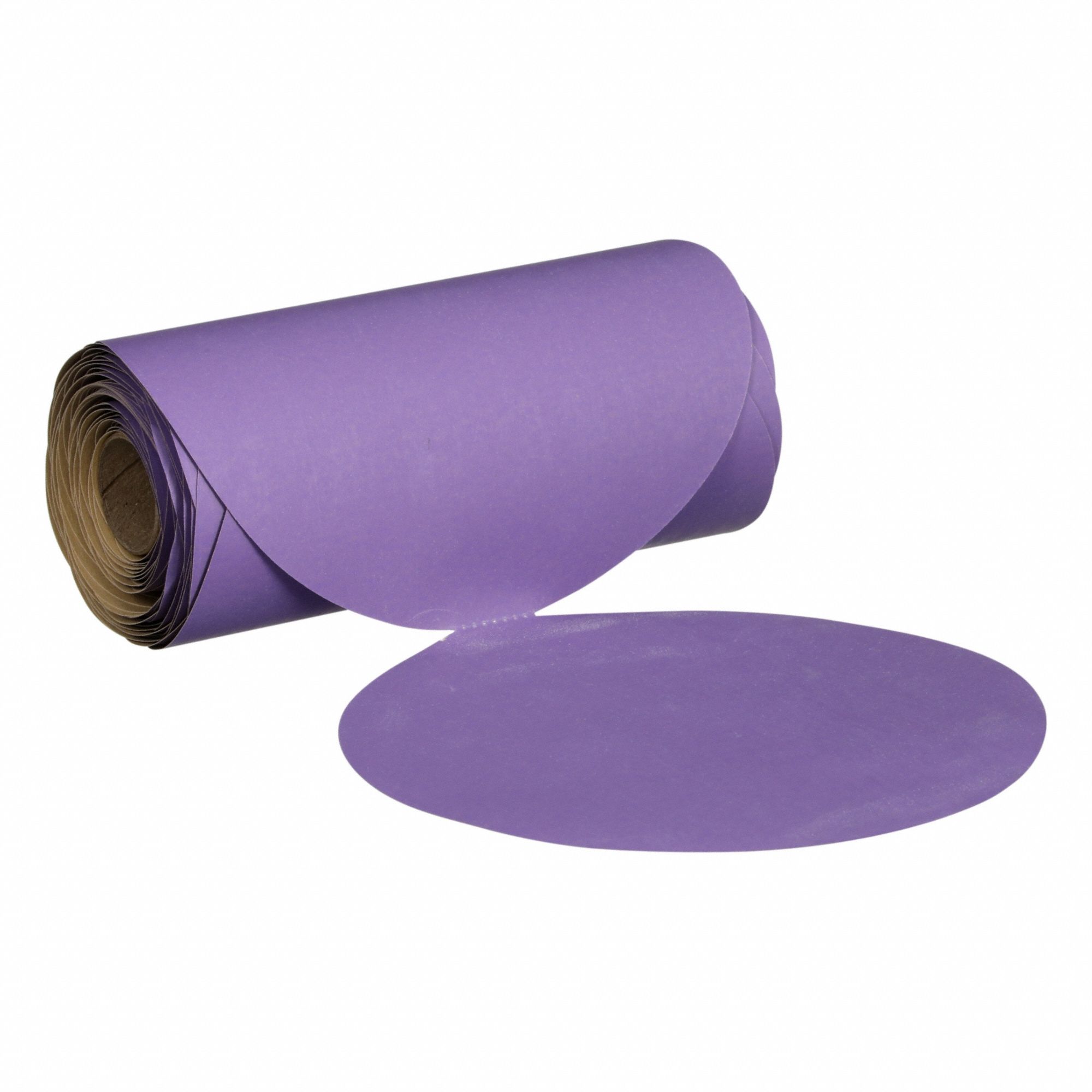 Cubitron II Stikit Paper Disc Roll 732U: 6 in Dia, Non-Vacuum, Ceramic, 1000 Grit, PK