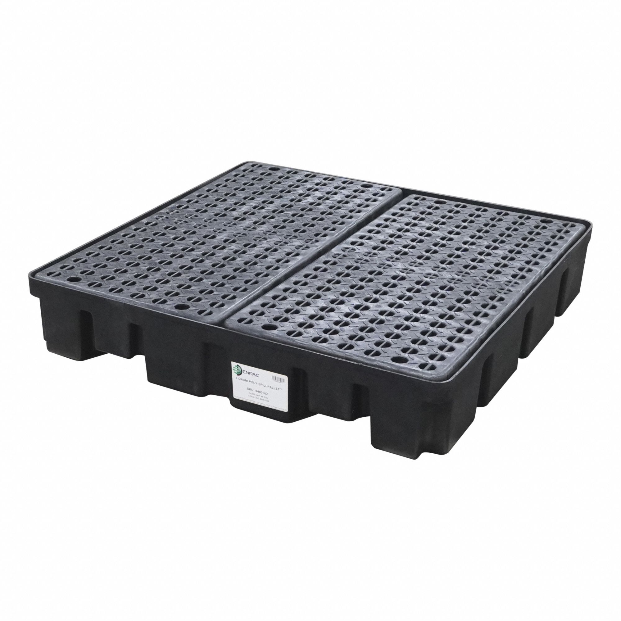 Drum Spill Containment Pallet, 49"L