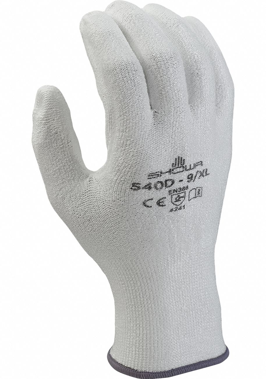 M9020 Coated Gloves White XL PR