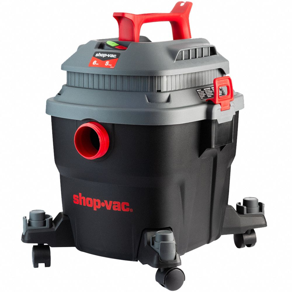 SHOP-VAC, 6 gal Tank Size, Plastic, Shop Vacuum - 906P17|5430097