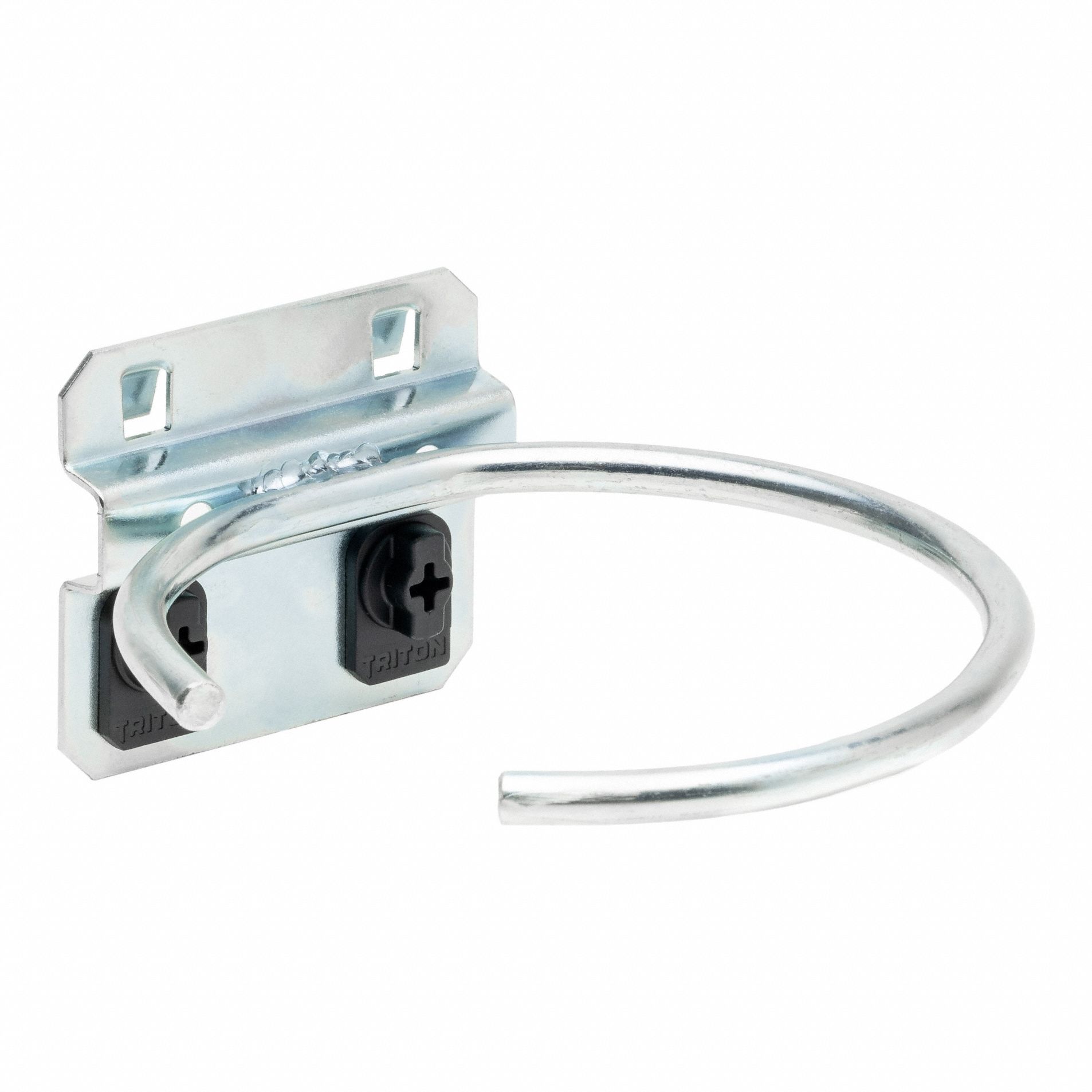 Air Tool Pegboard Hook: 4 5/8 in x 3 3/4 in x 2 1/4 in, 3 Hooks, 4 5/8 in Hook Dp