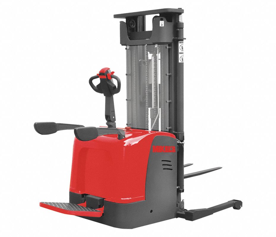 MIKEL'S Apilador , 4400 lb. , Levantamiento Eléctrico , Altura de ...