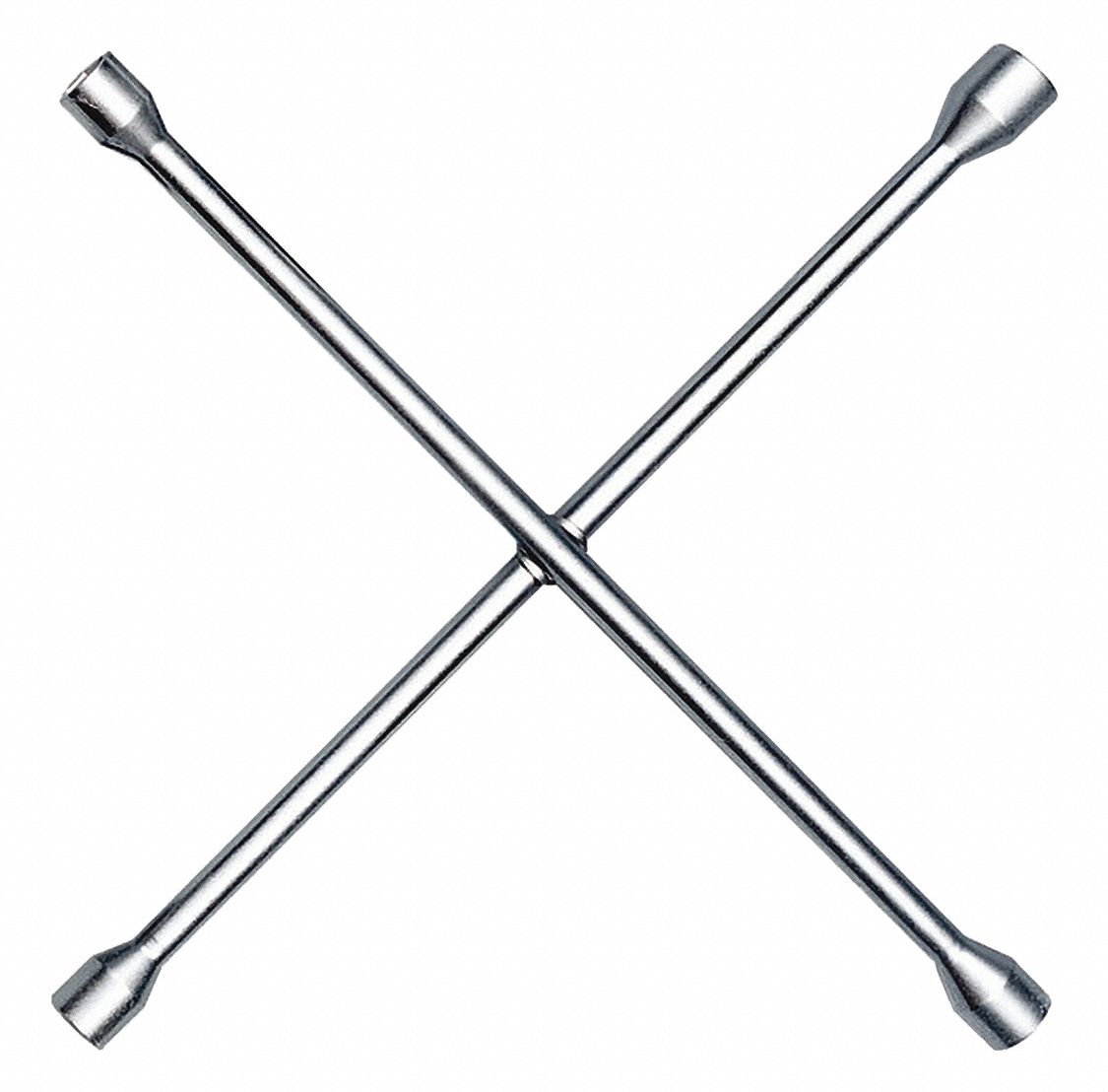 TITAN Lug Wrench, Steel, 4 Way Type, 20" L 54DC3872165 Grainger