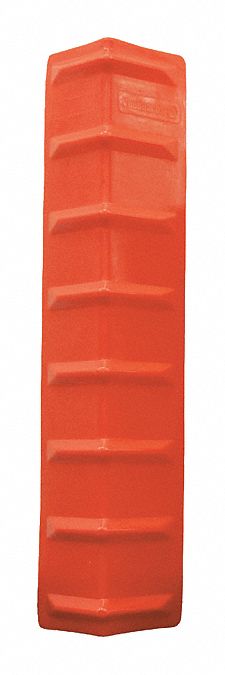 Corner Protector, Orange, 48" Size, Plastic