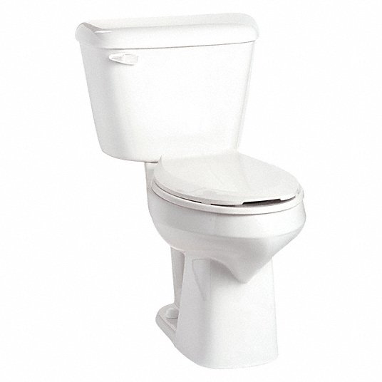 Tank Toilet: Toto Alto(R), 1.28 Gallons per Flush, Elongated Bowl, Left Hand Trip Lever, Whites