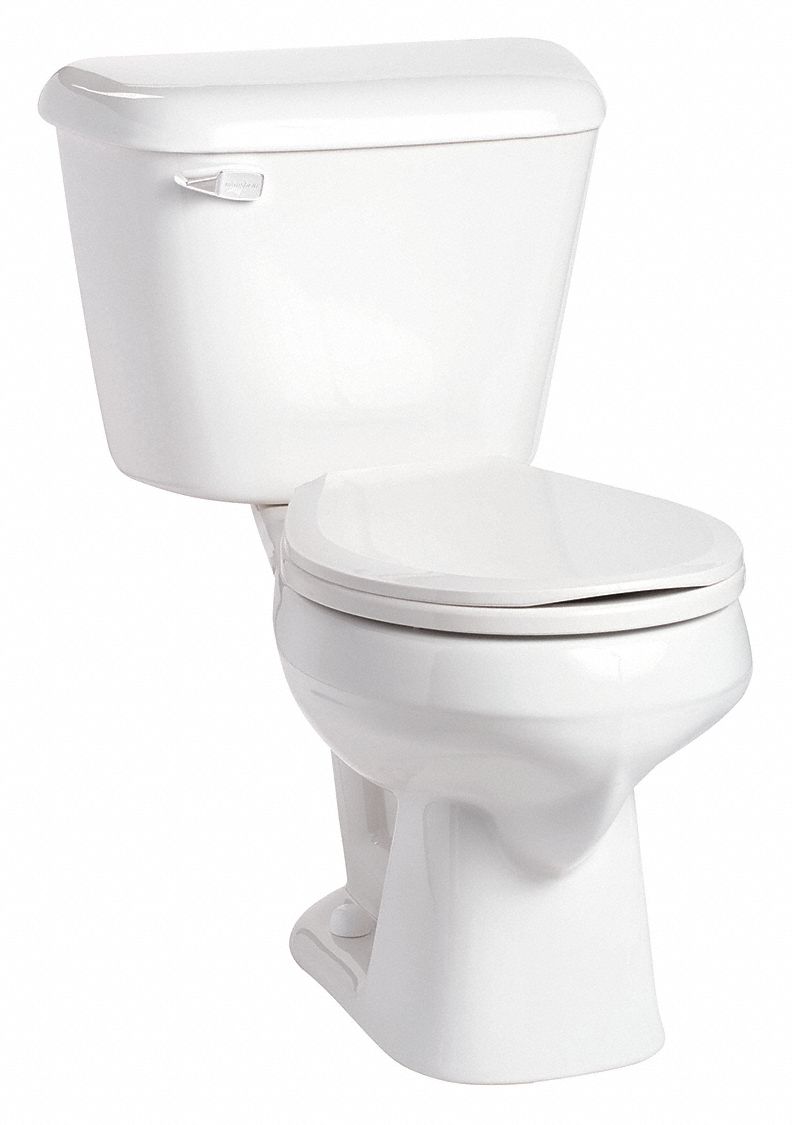 Tank Toilet: Toto Alto(R), 1.28 Gallons per Flush, Round Bowl, Left Hand Trip Lever, Whites