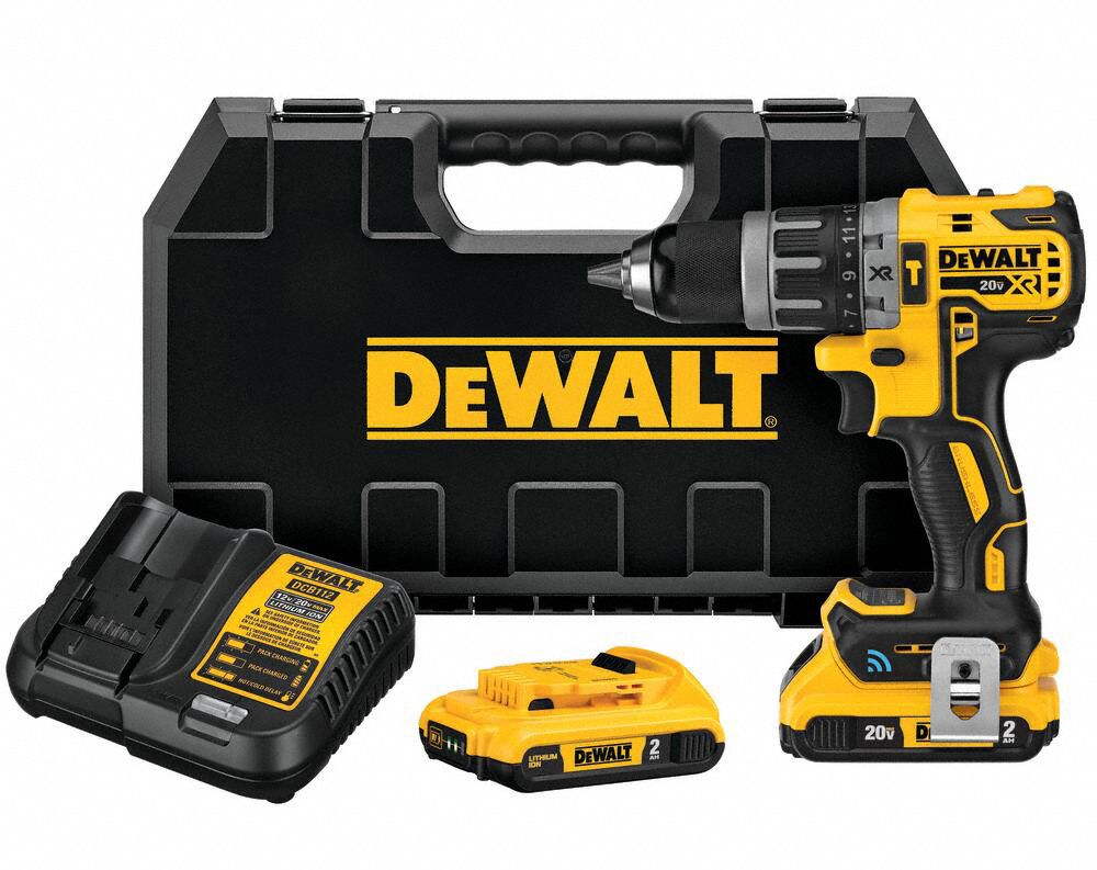 DEWALT 20V Compact Premium Cordless Hammer Drill Kit 54DD14