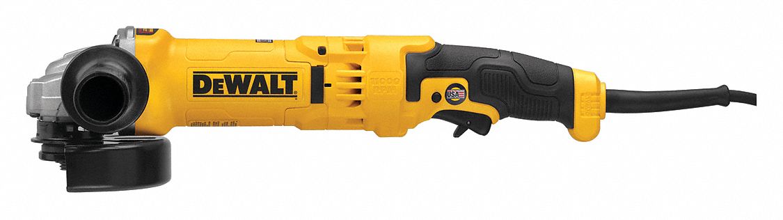 Esmeriladora Angular, 4-1/2", 5", 13A, 11,000 rpm, 11,000 rpm, Gatillo, Tipo 27, 16-1/2"