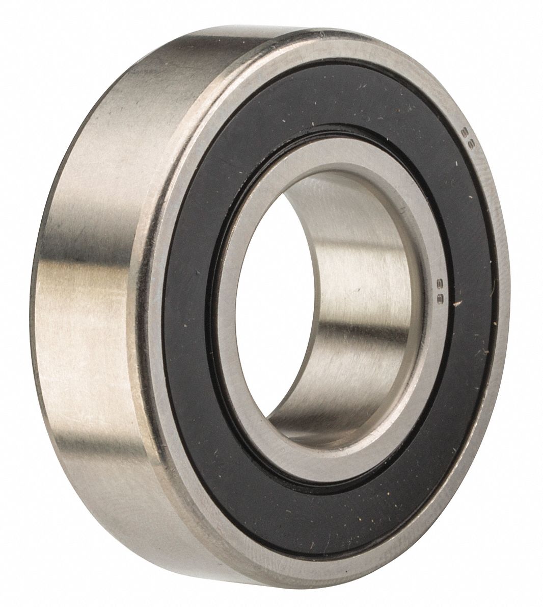 Radial Ball Bearing: 17 mm Bore Dia., 40 mm Outside Dia., 12 mm Wd, Double Sealed