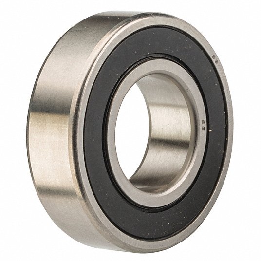 Radial Ball Bearing: 12 mm Bore Dia., 28 mm Outside Dia., 8 mm Wd, Double Sealed
