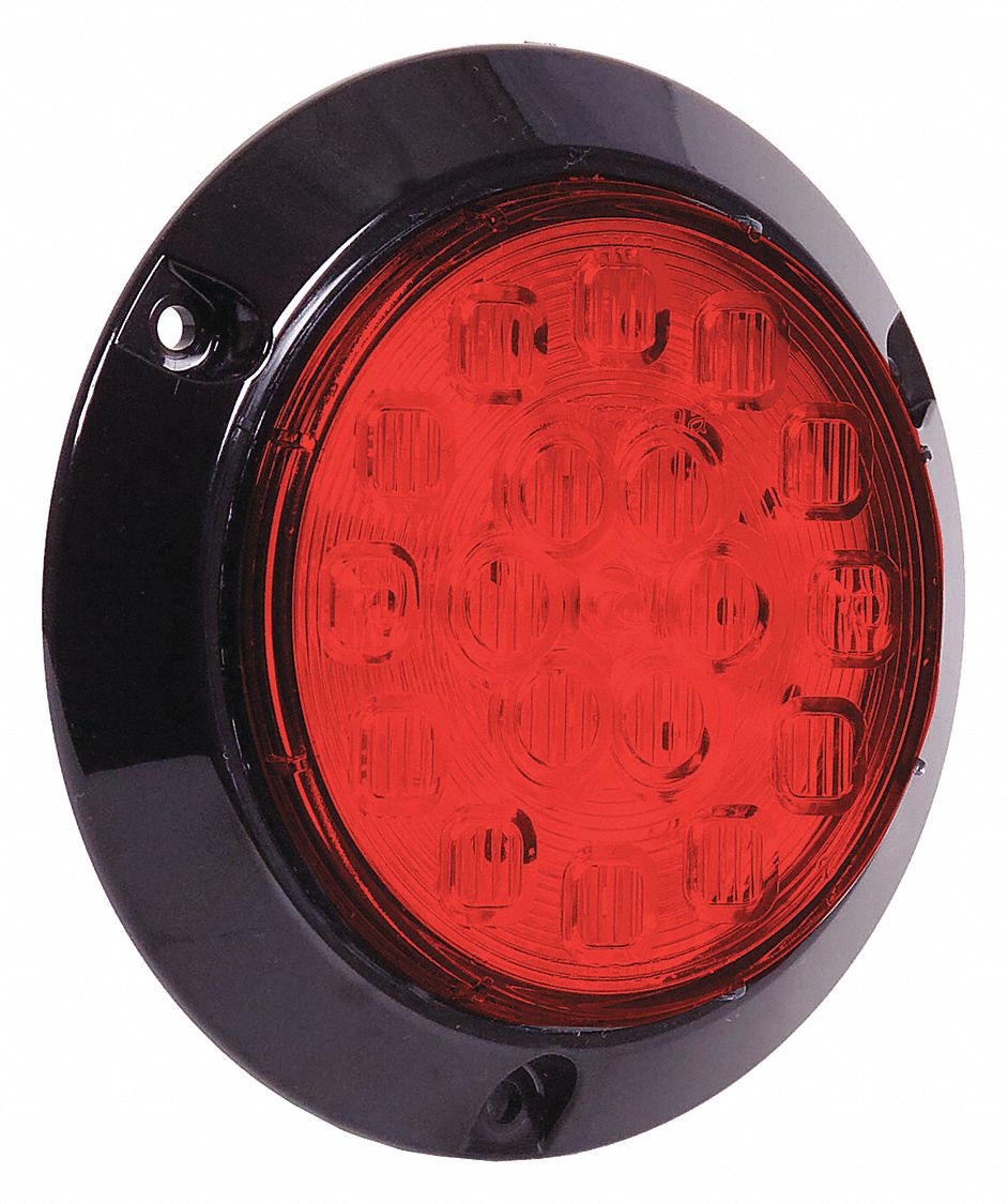 STOP/TURN/TAIL LIGHT,ROUND,RED,L